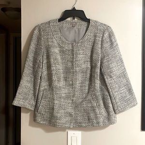 J JILL CROPPED COAT